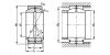 Rotule radiale acier/acier - Plan