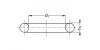 Joint torique - Elastomère fluore FPM - Plan