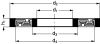 Anneau d'étanchéité à lamelles - Plan