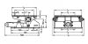 Base ou chaise moteur oscillante MB55 - Plan