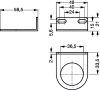 Équerre de fixation pour régulateur - Plan