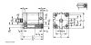 Vérin double effet compact tige filetée - Plan