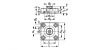 Accouplement de tige - Plan