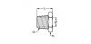 Réduction mâle-femelle cylindrique et conique