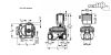 Electrovanne laiton 2/2NF à commande assistée - Plan