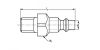 Embout coupleur ISO B - Plan