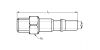 Embout coupleur ISO C - Plan