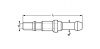 Embout coupleur ISO C - Plan