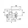 Robinet 2 voies mâle BSP cylindrique - LEGRIS 0400 - Plan