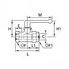 Robinet 2 voies femelle BSP cylindrique - LEGRIS 0402 - Plan