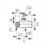 Robinet série légère 2 voies mâle/femelle BSP cylindrique - LEGRIS 0496 - Plan