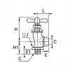 Robinet pointeau 2 voies en l mâle/femelle BSP cylindrique - LEGRIS 0531 - Plan