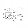 Soufflette d'atelier à bouton à embout démontable - LEGRIS 0622 - Plan