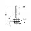 Adaptateur d'orientation mâle cylindrique métrique - LEGRIS 3131 - Plan