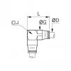 Équerre tube/tube - LEGRIS 3202 - Plan