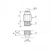 Piquage auto-obturant droit mâle BSP cylindrique - LEGRIS 3391 - Plan