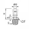 Adaptateur d'orientation encliquetable mâle BSP - LEGRIS 3621 - Plan