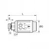 Coupleur c9000 mâle cylindrique, profil Européen - LEGRIS 401E - Plan