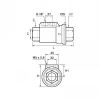 Vanne pilotée double effet femelle BSP cylindrique - LEGRIS 42D2 - Plan