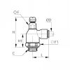 Régleurs débit,échappement, BSP cylindrique - LEGRIS 7100 - Plan