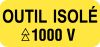 Ciseaux d'électriciens lames en acier inox - Plan