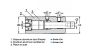 Vibrateur à piston sans lubrification Type FAL - Plan